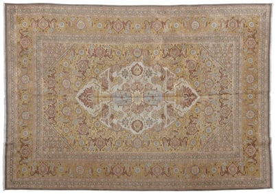 Handwoven Soumak Rug, 13 ft. 5 in. x 9 ft. 5 in.