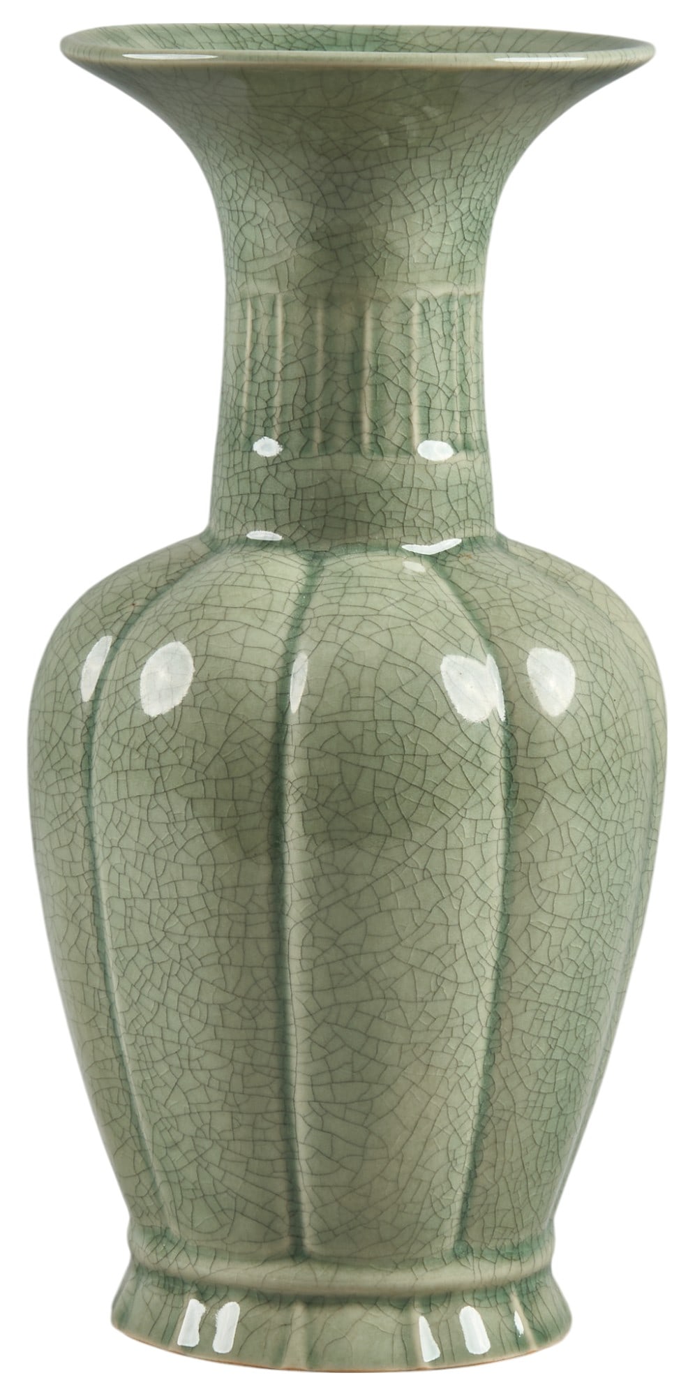 Maitland Smith Glazed Porcelain Vase (1 of 4)