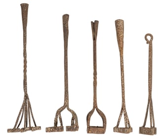 (5) Branding Irons