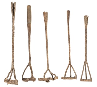 (5) Branding Irons