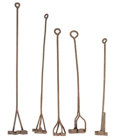 (5) Branding Irons