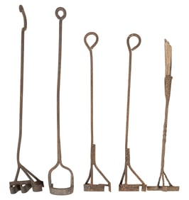 (5) Branding Irons