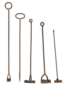 (5) Branding Irons