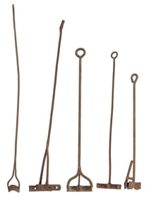 (5) Branding Irons