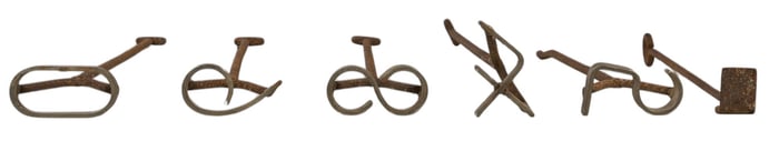 (6) Branding Irons