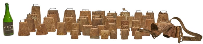 Large Collection of Cowbells