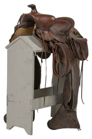 Wylie "Wild" Bill Kuykendall Personal Saddle and Chaps 101 Ranch