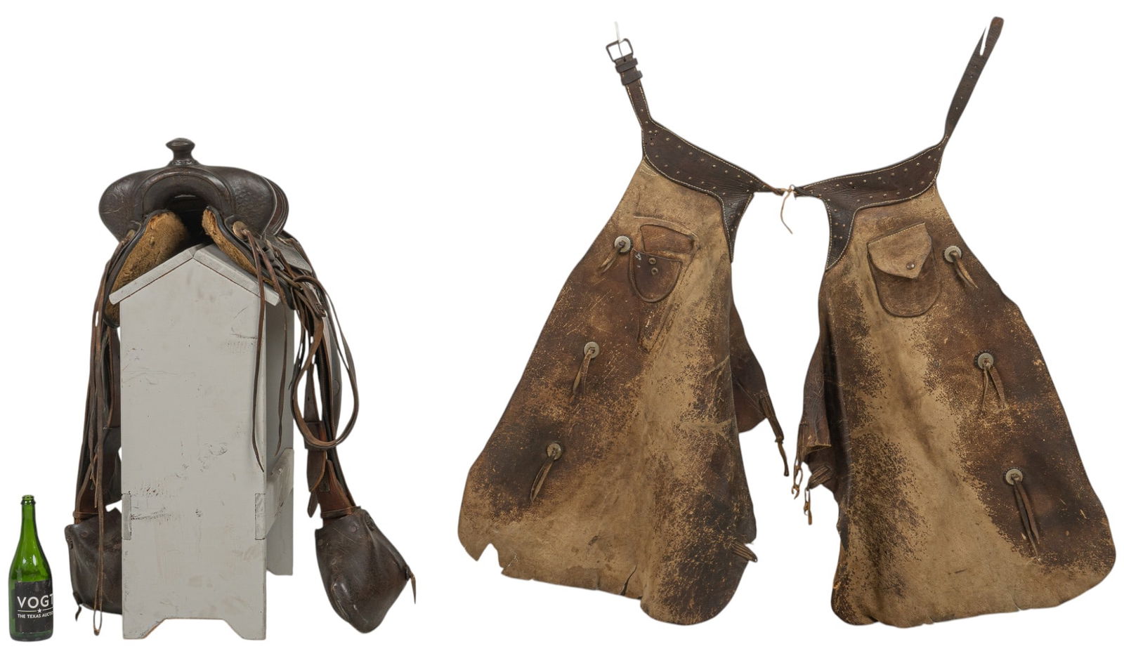 Marshall Kuykendall Saddle and Chaps (1 of 6)
