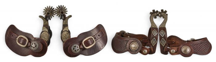 (2) Pairs of Cowboy Spurs