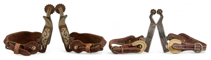 (2) Pairs of Cowboy Spurs