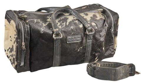 Rotre Leather (MEX) Hair on Hide Leather Travel Bag