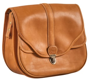 King Ranch Tan Leather Shoulder Bag