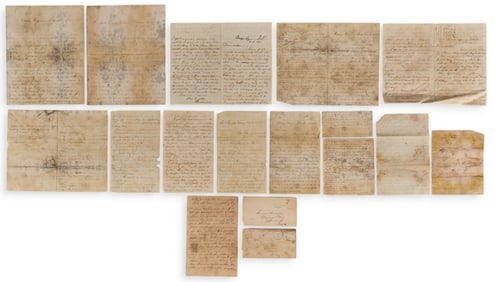 Correspondence from Osage Agency Clerk, 1875