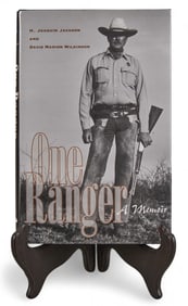 Joaquin Jackson "One Ranger" Signed Book