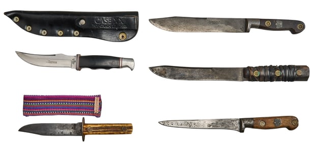 Lot of 5 Antique and Vintage Knives