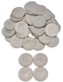 $20 Face Value, Proof Kennedy & Silver Half Dollars