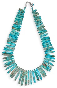Beaded Turquoise Necklace