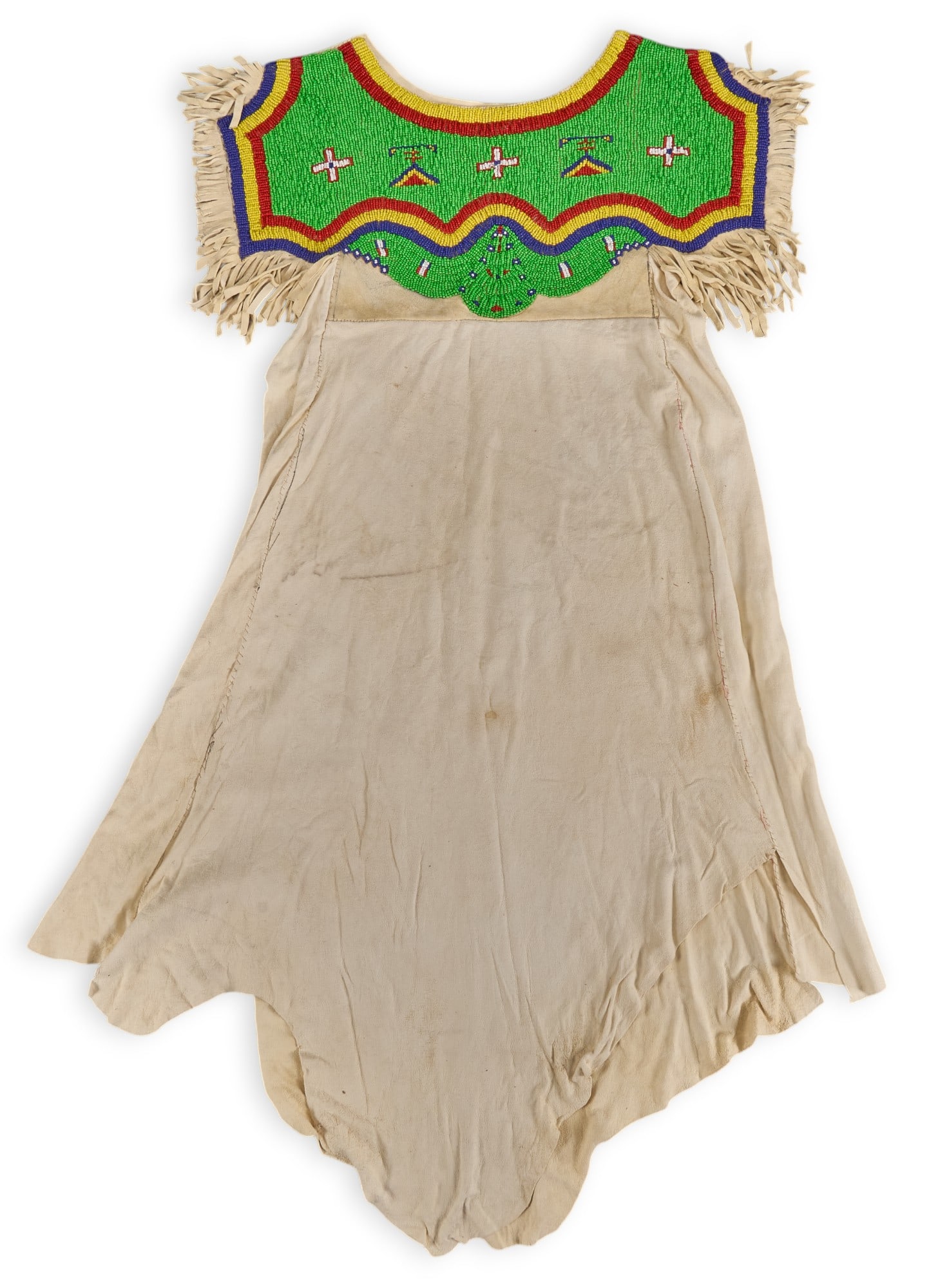 Native American Plains Woman's Dress (1 of 7)