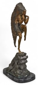 After Demetre Chiparus, "Dancing Indian Princess"