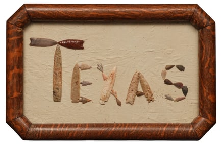 "TEXAS" Projectile Point Display