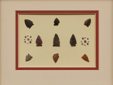 Native American Birdpoints & Trade Beads