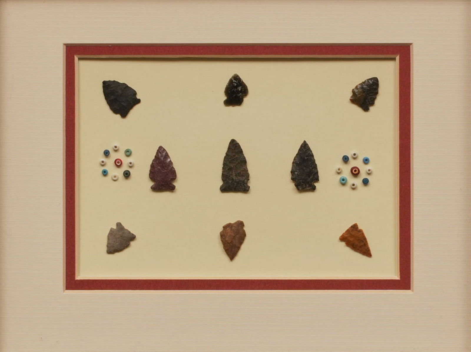 Native American Birdpoints & Trade Beads (1 of 3)