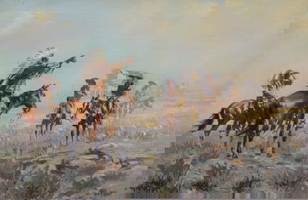 Buck McCain, "The Trail West", 1972