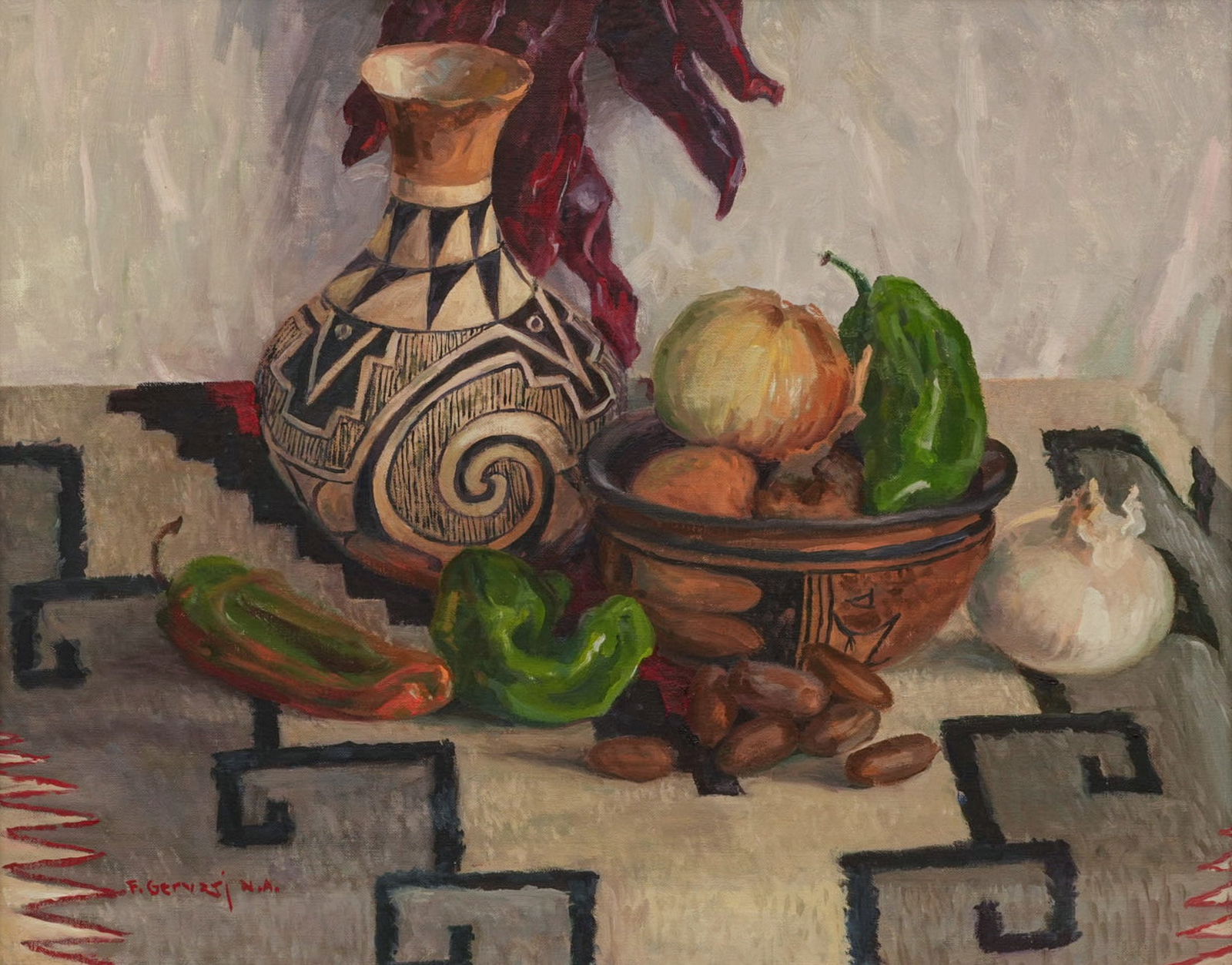 Frank Gervasi, "Acoma" (1 of 5)