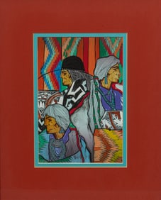 Amado Pena, "Mestizo Series: Tres y Dos Ollas"