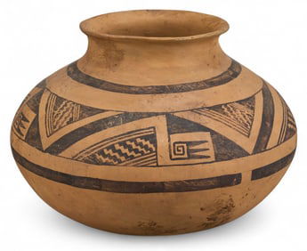 Bill Freeman, Jeddito Black-on-Orange Vessel