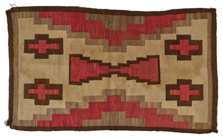 Navajo Style Rug, 4 ft. 8 in. x 2 ft. 8 in.
