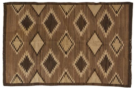 Geometric Navajo Style Rug, 5 ft. 3 in. x 3 ft 8 in.