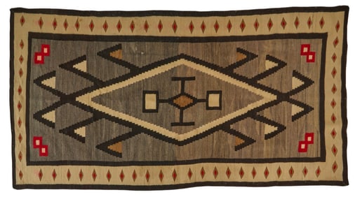 Navajo Style Rug, 7 ft. 9 in. x 4 ft. 11 in.