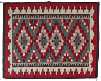 Handwoven Ganado Navajo Rug , 7 ft. x 5 ft. 6 in.