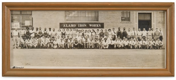 Alamo Iron Works Panoramic Photograph