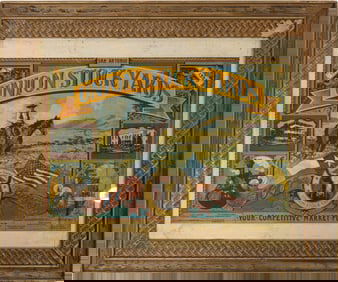 Union Stockyards Advertising Sign