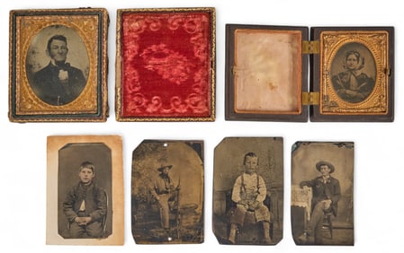 Civil War Era Tin Types