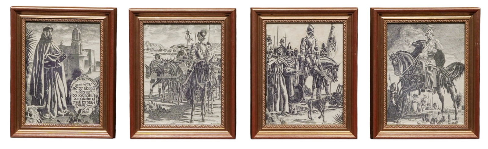 Jose Cisneros, (4) Printing Blocks (1 of 6)