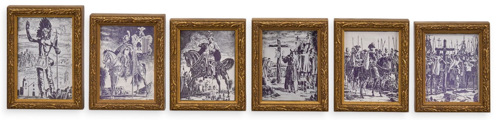 Jose Cisneros, (6) Small Printing Blocks (1 of 10)