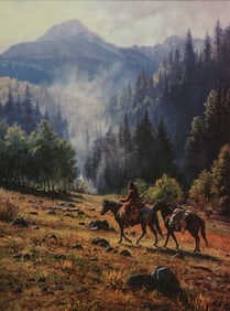 Martin Grelle, "Mist of Morning" Giclee