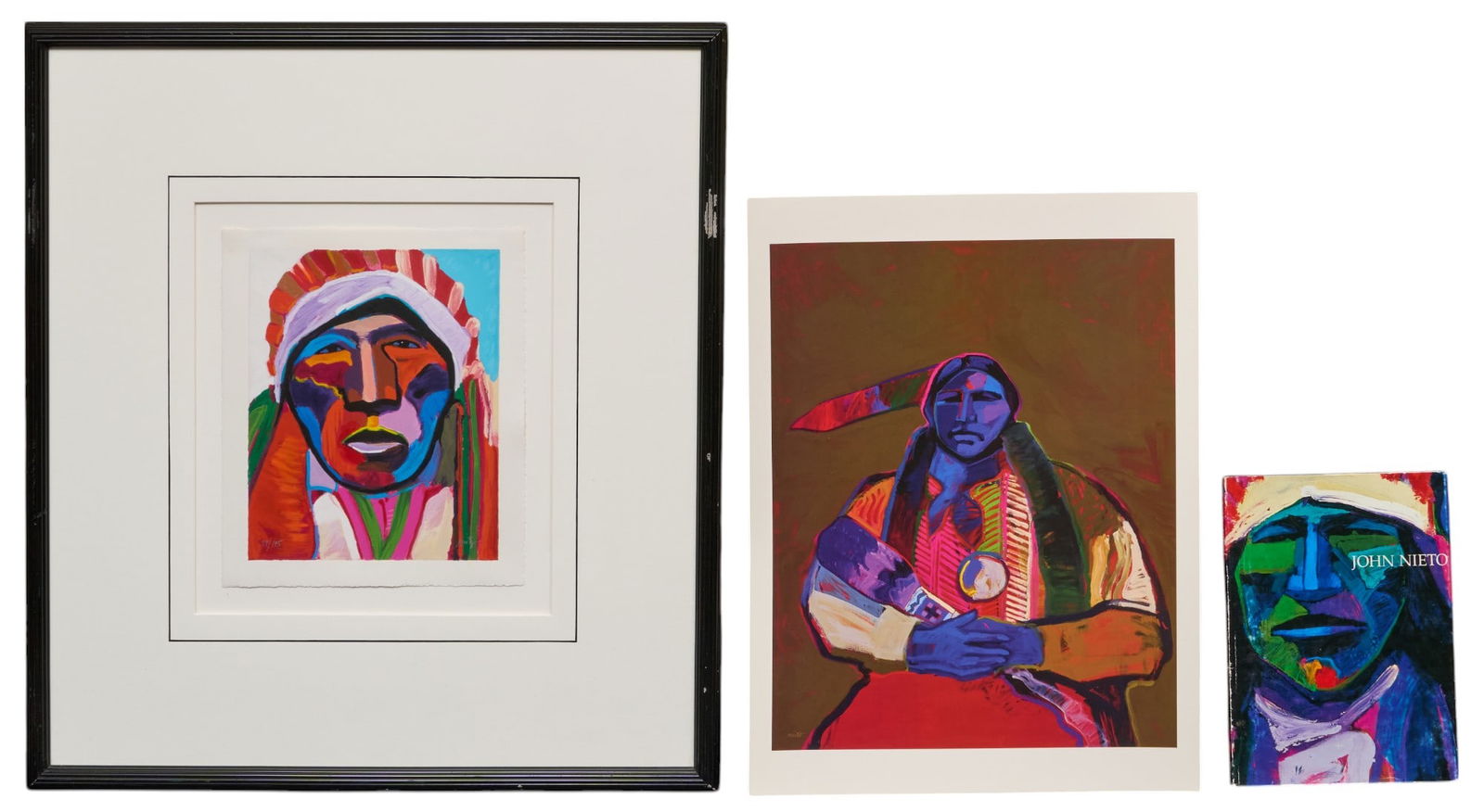 John Nieto Serigraph, Poster, and Book (1 of 7)