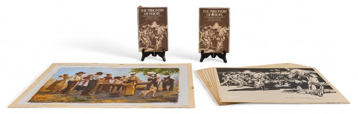 Charles Shaw, "The Prisoners of Perote" Illustrations