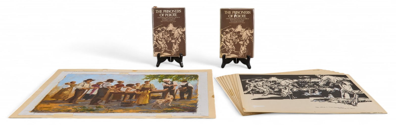 Charles Shaw, "The Prisoners of Perote" Illustrations (1 of 16)