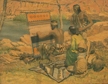 Robert Wesley Amick, Native American Print