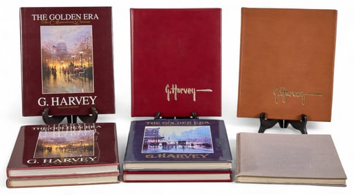 Collection of (8) G. Harvey Books