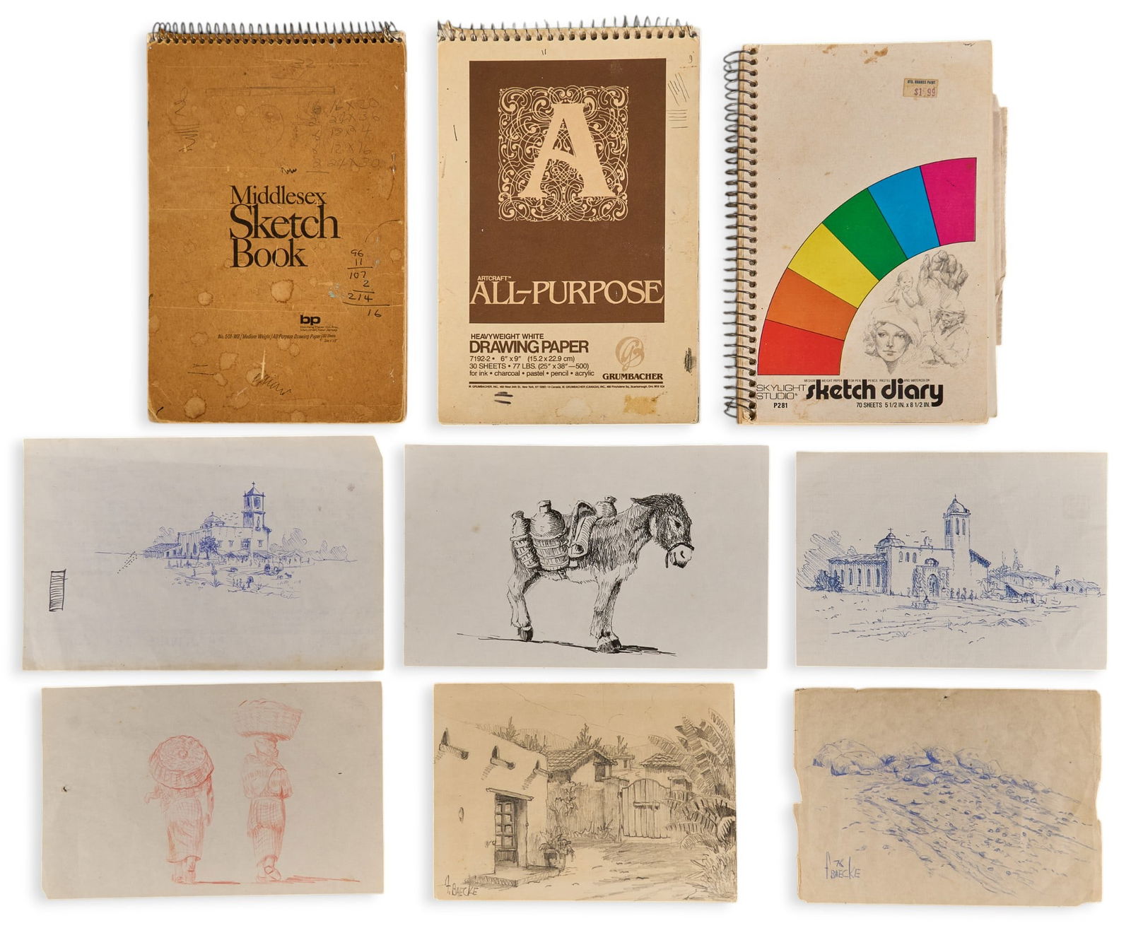 Florent Baecke, (3) Studio Sketchbooks (1 of 10)