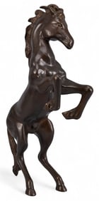 Brass Horse, signed "Latrack"