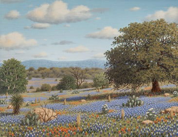 Royce Roberts, Bluebonnet Landscape