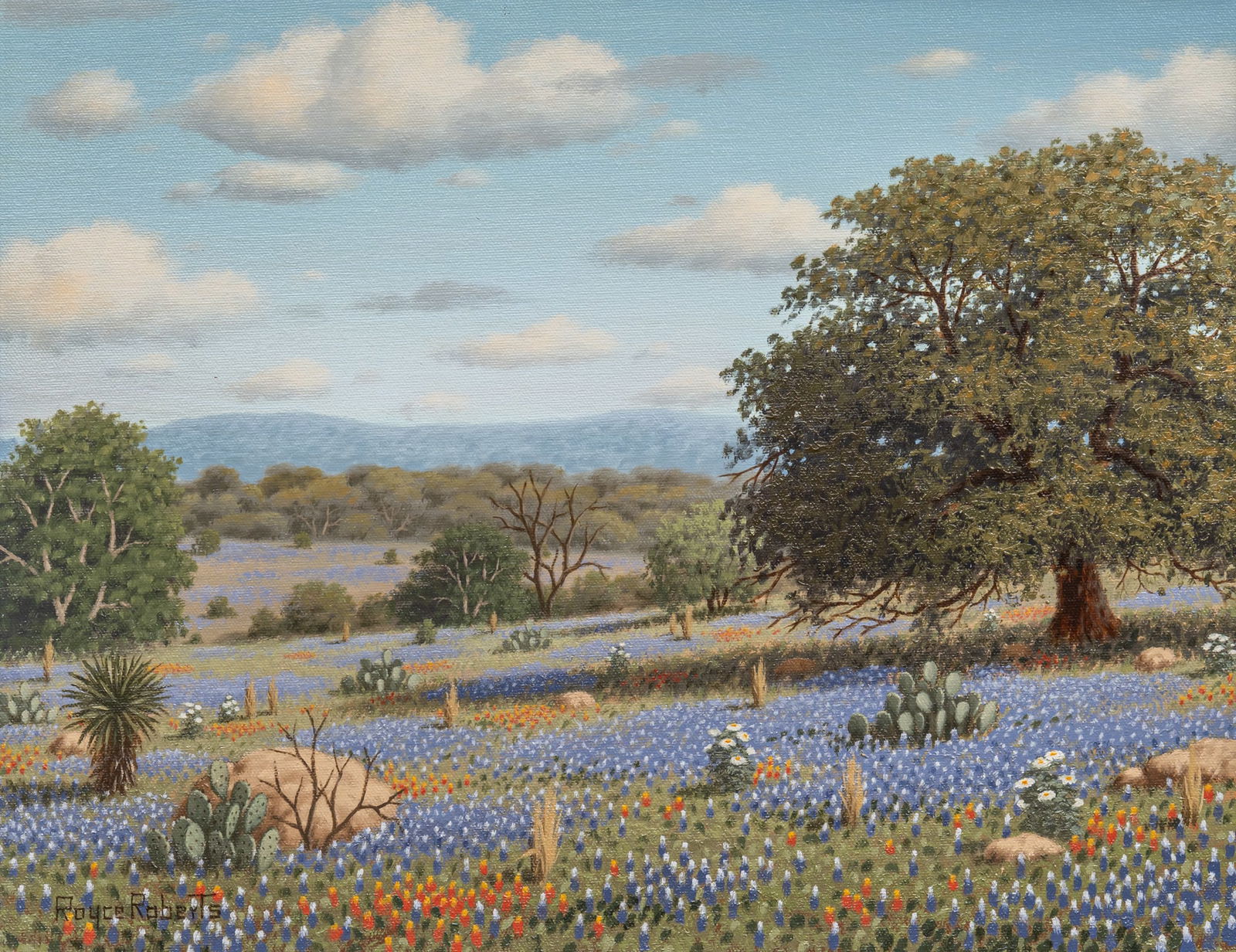 Royce Roberts, Bluebonnet Landscape (1 of 7)