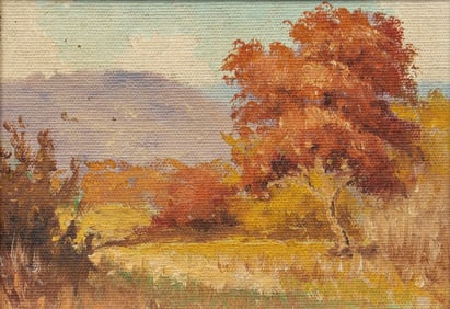 Robert Wood, Autumn "Buckeye" Landscape